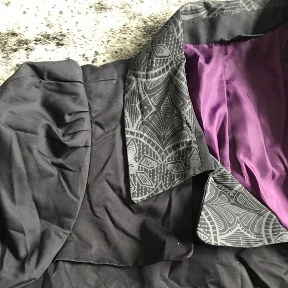 Desigual dark navy blue parka - Picture 2 of 3